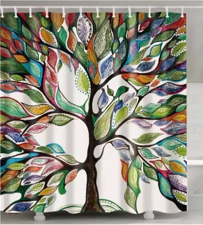 Palm Tree Shower Curtain