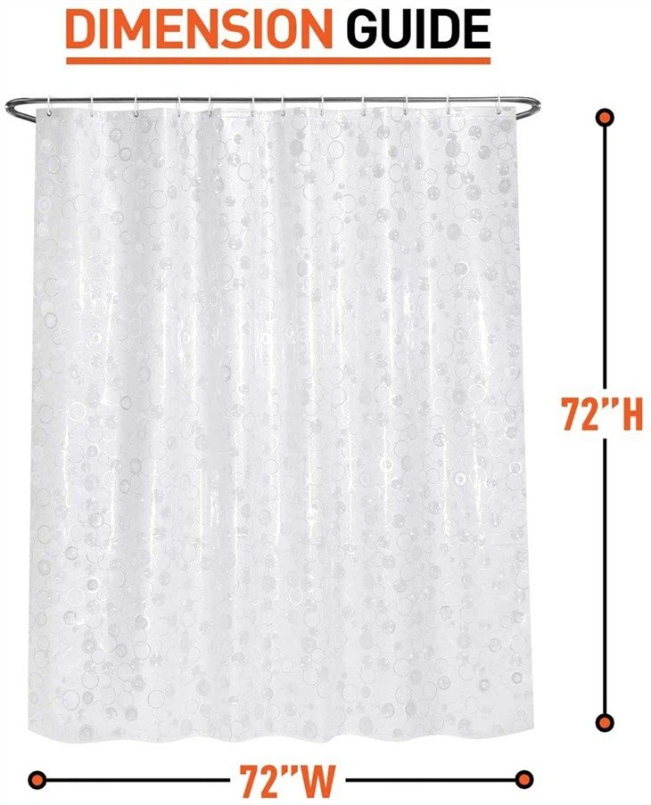 rust resistant shower curtain